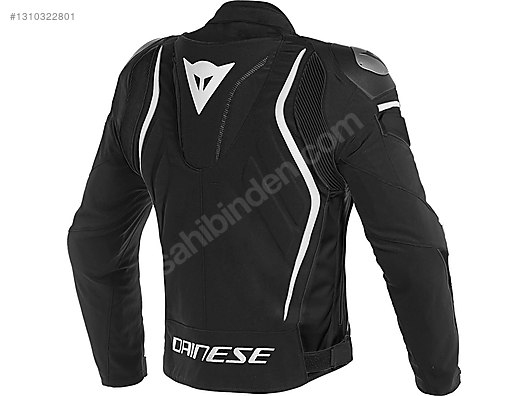 M004 DAINESE Dyno Tex Jacket (Black/White-56) sahibinden.comda