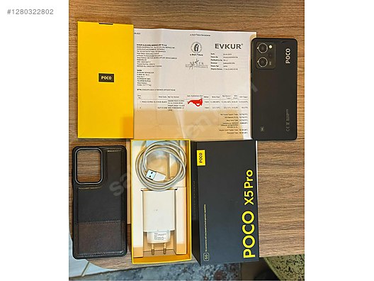 İkinci El ve Sıfır Alışveriş / Cep Telefonu & Aksesuar / Cep Telefonu / Xiaomi / Poco X5 Pro