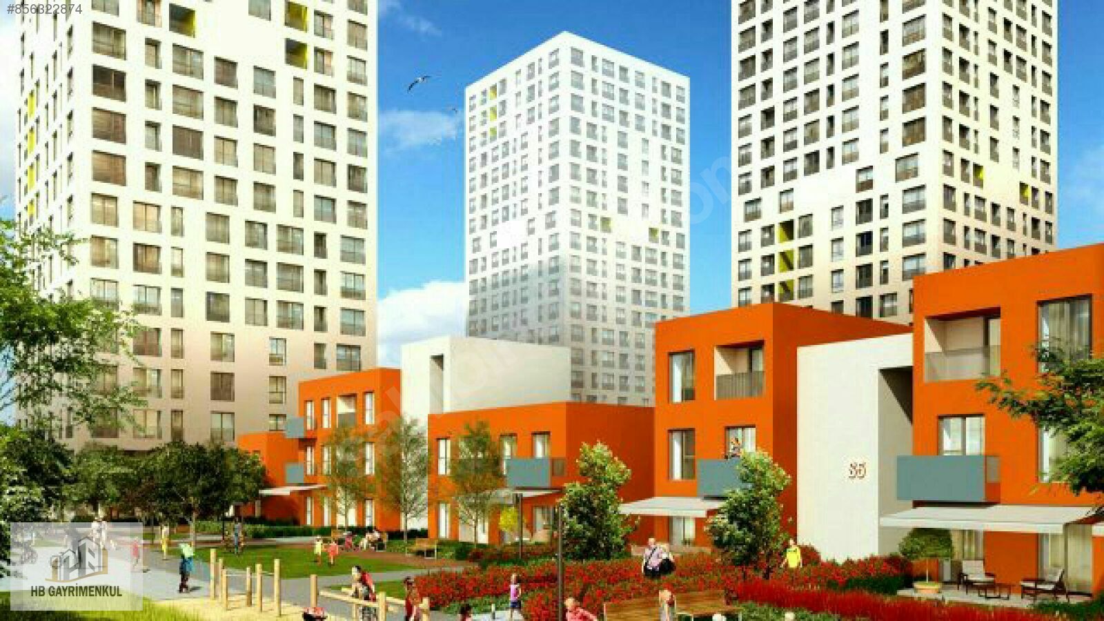Tekfen Hep İstanbul 2+1 Kapalı Mutfaklı 115 m2 Satılık Daire Satılık