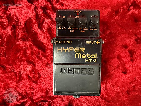 Boss HM-3 Hyper Metal Distortion - Efekt Pedalı ve Diğer Enstrüman