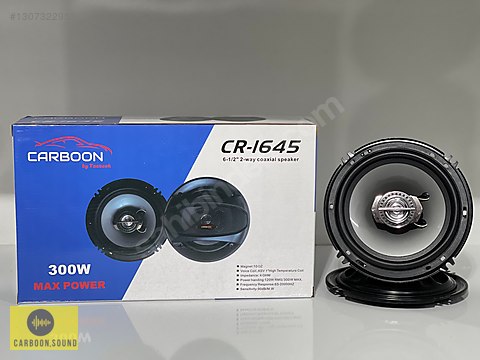 c.r様 CARBOON CR-1645 16CM 300 WATT 2ADET KAPAKLI - 1307322953