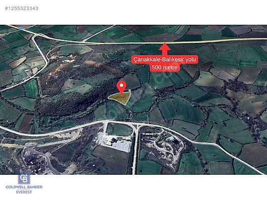 Çanakkale Çan'da Yatırımlık Tarla #1255323343