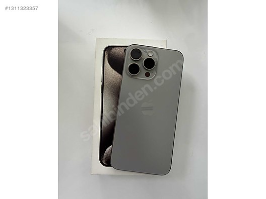 Apple / iPhone 15 Pro Max / İPHONE 15PROMAX 256GB 9AY GARANTİ 10