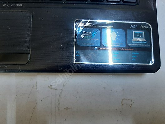 ASUS İ5 NOTBOK A42F İ5 - İlan ve alışverişte ilk adres sahibinden.com'da