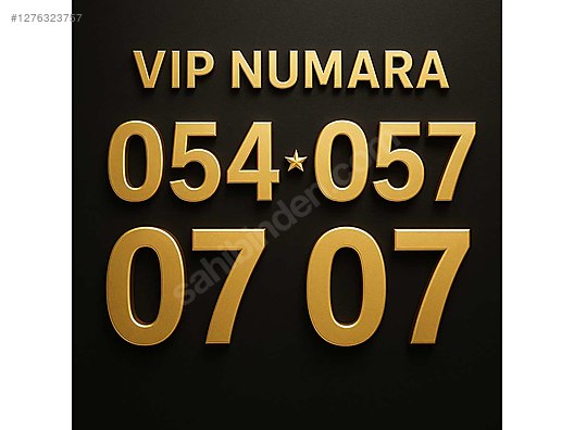 İkinci El ve Sıfır Alışveriş / Cep Telefonu & Aksesuar / Numara / Vodafone