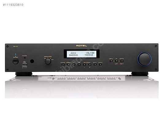 Rotel Entegre Amfi - ROTEL RA-12 STEREO AUDİOPHİLE AMP..DAC..PRE OUT..USB..BLUETOOTH.