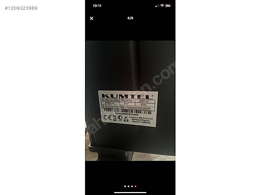 İkinci El ve Sıfır Alışveriş / Elektrikli Ev Aletleri / Isıtma, Soğutma & Havalandırma / Konvektör Panel Isıtıcı