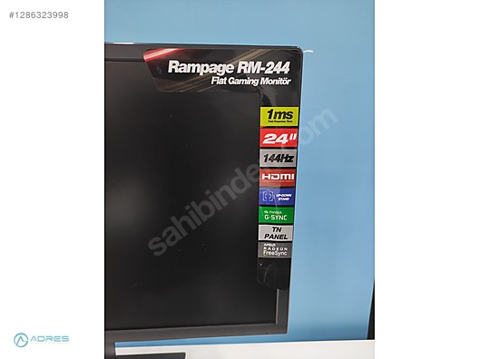 24 inç Rampage Oyuncu Monitörü - 1286323998