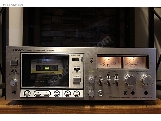 Pletina Cassette Deck SONY TC 229 SD, Fuentes, Barberà