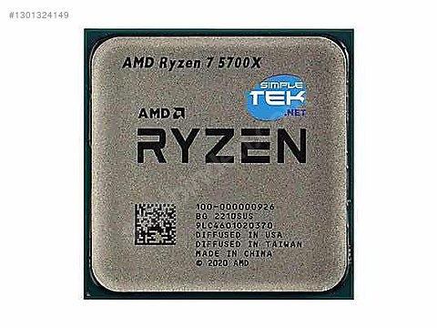 Ryzen 7 5700x Temiz sahibinden.comda - 1301324149