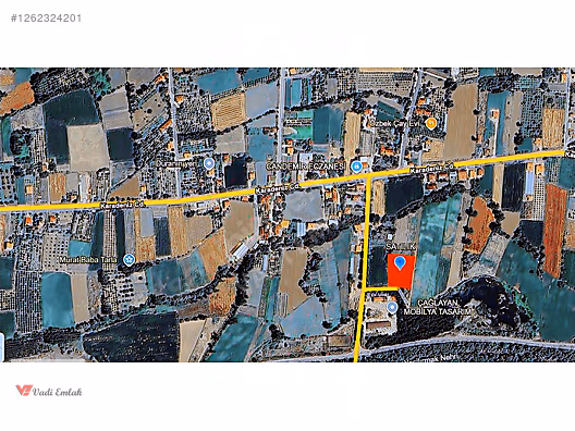 VADİ EMLAK'TAN BÜYÜKYILDIZDA ANA YOLA 50MT 2190MT2 SATILIK TARLA #1262324201