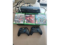 Xbox one tam set 3 oyun 2 kol+ kinetc