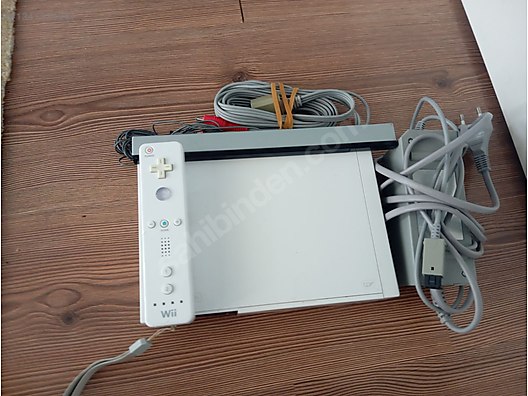Temiz Nintendo Wii Seti (RVL-001) kabloları tam on sahibinden.com