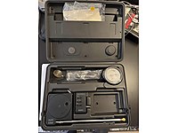 Sony ICF-SW1 kutusu ve antenleri