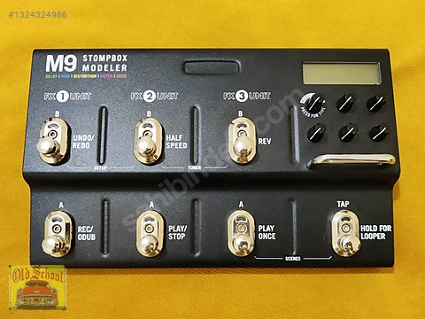 Line6 M9 Stompbox Modeler * İstanbul Bursa on sahibinden.com