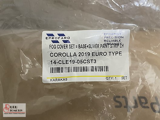 TOYOTA 5212602380 (YS) COROLLA SİS FAR ÇERÇEVESİ (SOL) 19-21