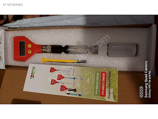 İkinci El ve Sıfır Alışveriş / Teknik Elektronik / Test & Ölçüm Cihazı / PH Ölçer