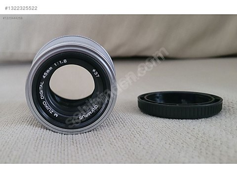 Lenses / Olympus M.ZUIKO Digital 45mm f/1.8 Temiz, Az Kullanılmış