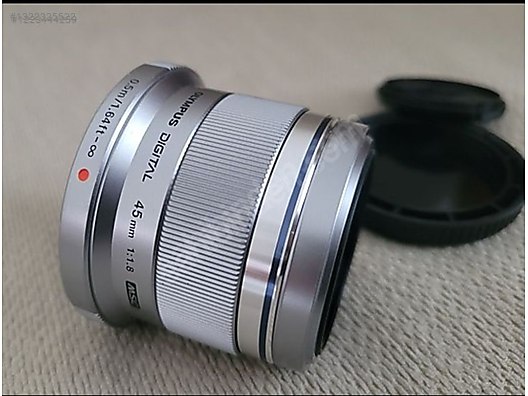 Lenses / Olympus M.ZUIKO Digital 45mm f/1.8 Temiz, Az Kullanılmış