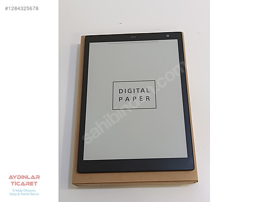 Sony DPT CP1 Kalemli Dijital Not Defteri E Kitap Okuyucu - Sony