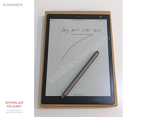 Sony DPT CP1 Kalemli Dijital Not Defteri E Kitap Okuyucu - Sony