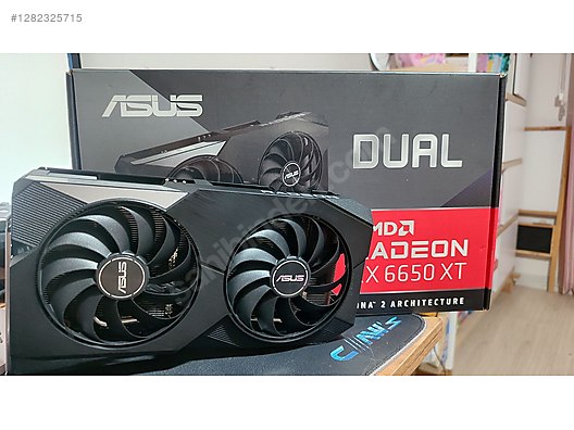 ASUS Radeon RX 6650XT DUAL OC 8GB sahibinden.comda - 1282325715