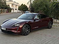 TKN MOTORS'tan ÖZEL RENK TAYCAN #1285325812