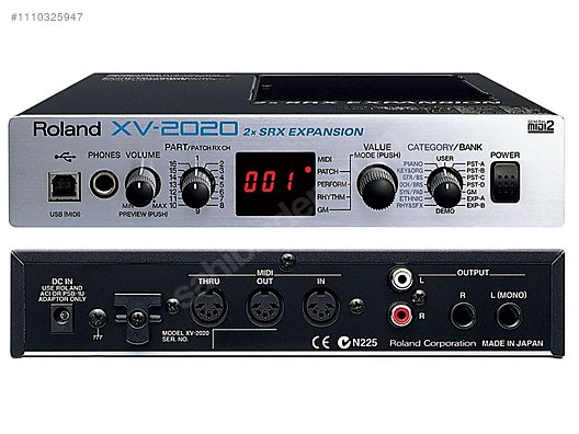 Roland XV-2020 Ses Modülü - Synthesizer ve Tuşlu Çalgılar ...