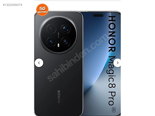 512 GB Siyah Honor Magic 8 Pro Cep Telefonu - 1323326074