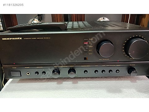 MARANTZ PM-62 MK II. STEREO AMPLİFİER TAMİRSİZ TERTEMİZ ORİJİNAL - Marantz  Entegre Amfiler alışverişte ilk adres sahibinden.com'da - 1181326205