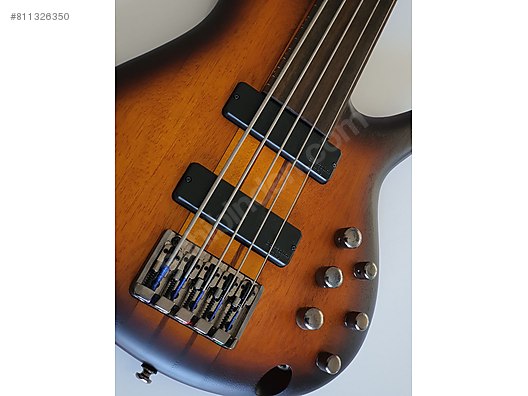 ibanez srf705 fretless 5 telli perdesiz bas gitar at sahibinden com 811326350