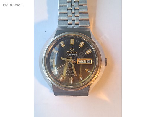 Omax / Vintage Omax Crystal Automatic - 25 Jewels - Nadir Kahve