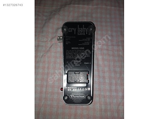 【国内限定120台】Dunlop Cry Baby 5350 20th Jim Dunlop Cry Baby 535Q Multi-Wah Elektro Gitar Pedalı on