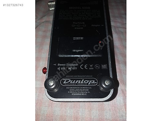 Jim Dunlop Cry Baby 535Q Multi-Wah Elektro Gitar Pedalı on