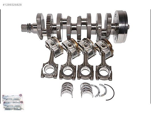 Motor / 2013 2024 Kawasaki ZX636 ZX6R Ninja 636 krank komple
