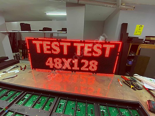 128x48 Kirmizi Kayan Yazi Led Tabela 2 Yil Parca Garantili Yapi Malzemeleri Ve Elektronik Urunler Sahibinden Com Da 876327032