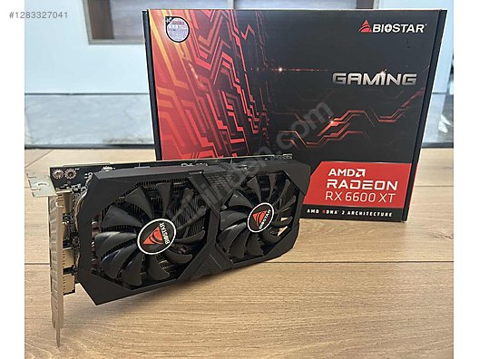 RX 6600 XT BIOSTAR 8 GB Ekran Kartı 6600XT - Biostar Ekran Kartı İlanları sahibinden.com'da
