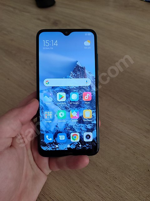 Temiz Redmi 8 ihtiyaç faxlası.