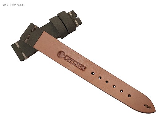 Citizen Deri Kordon Citizen 18x16mm Saat Kordonu Kadife Doku Hak