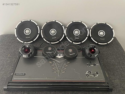 Paket Ses Sistemi / 16 Cm Potenza KICKER Zx700.5 Kanal Amfi