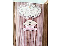 hoşgeldin bebek kapı süsü