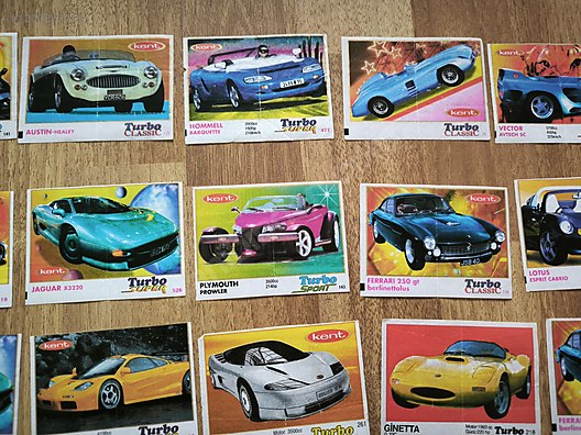 TURBO Sakız Kağıtları Koleksiyonluk 70 Adet on sahibinden.com