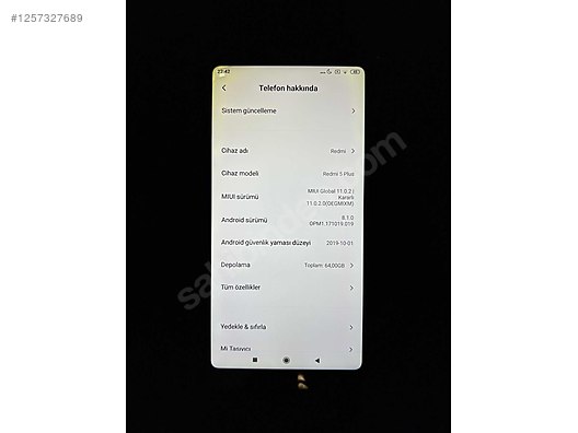 İkinci El ve Sıfır Alışveriş / Cep Telefonu & Aksesuar / Cep Telefonu / Xiaomi / Redmi 5 Plus