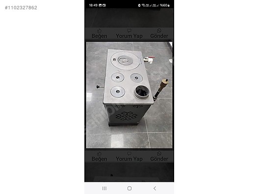 İkinci El ve Sıfır Alışveriş / Bahçe & Yapı Market / Yapı Malzemeleri / Isıtma / Soba & Şömine