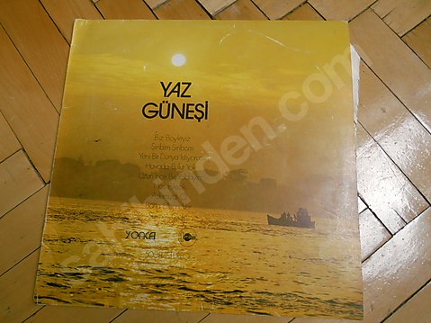 YAZ GÜNEŞİ LP YCLPS 5008 ORİJİNAL ALİ KOCATEPE YONCA PLAK DÖNEM