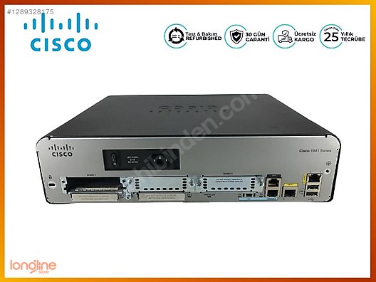 Cisco 1941 Series CISCO 1941/K9 Integrated Services Router sahibinden ...