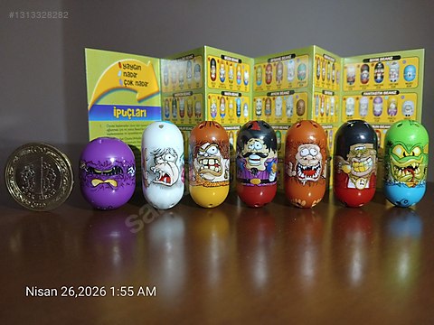BE-PAL などいろいろまとめ売り 2010 Yılı Mighty Beanz 7 Adet Koleksiyonluk Zıplayan Fasulye on