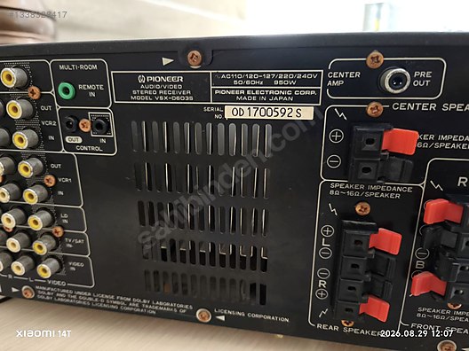 Pioneer / PİONEER VSX D603S on sahibinden.com - 1338328417