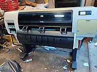 hp T7100 sorunsuz renkli iç mekan plotter ozalit baskı makinası