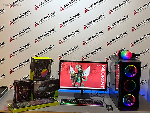 PC-OEM FULL Sistem! İntel Core i5 9400F+4Gb GTX1650+24